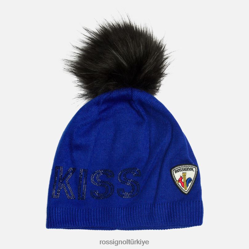 Rossignol jcc strassi bere koyu mavi kadınlar Aksesuarlar F0TFH951