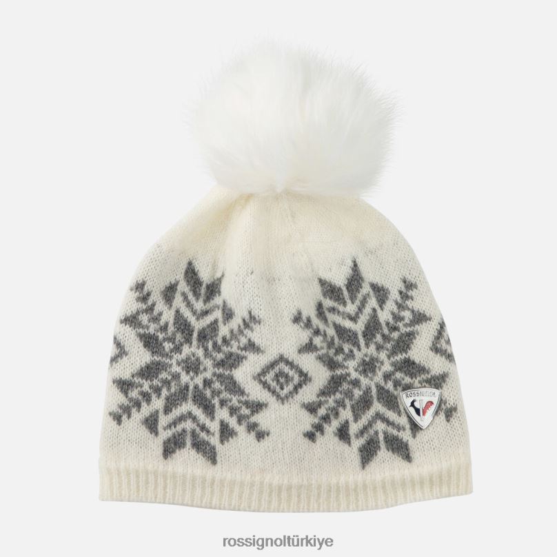 Rossignol kar tanesi bere beyaz kadınlar Aksesuarlar F0TFH719