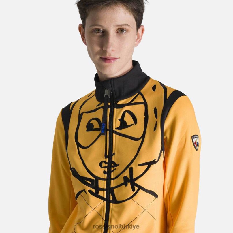 Rossignol jcc climi ceket sarı kadınlar üstler F0TFH1001