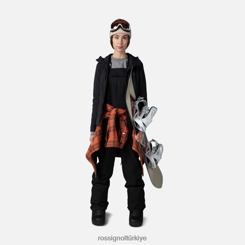 Rossignol ters kapüşonlu ceket siyah kadınlar üstler F0TFH814