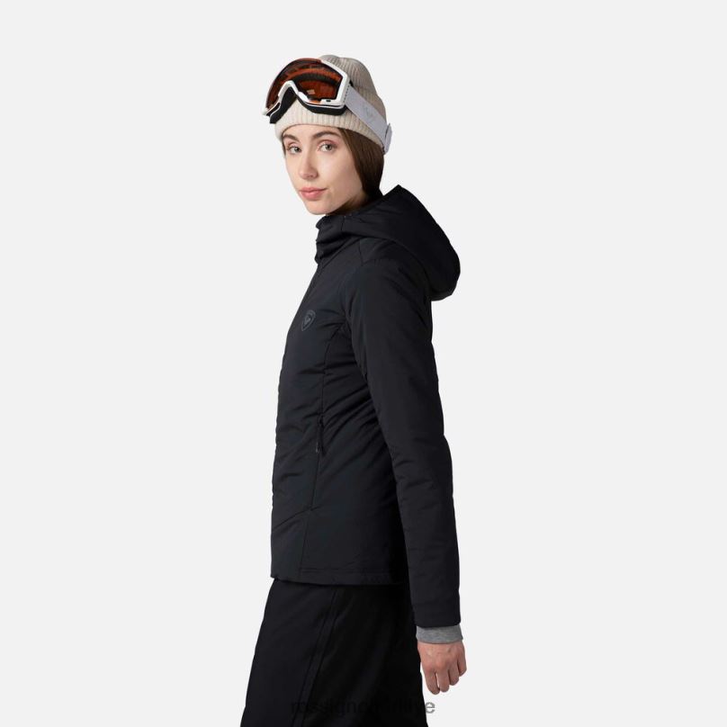 Rossignol ters kapüşonlu ceket siyah kadınlar üstler F0TFH814