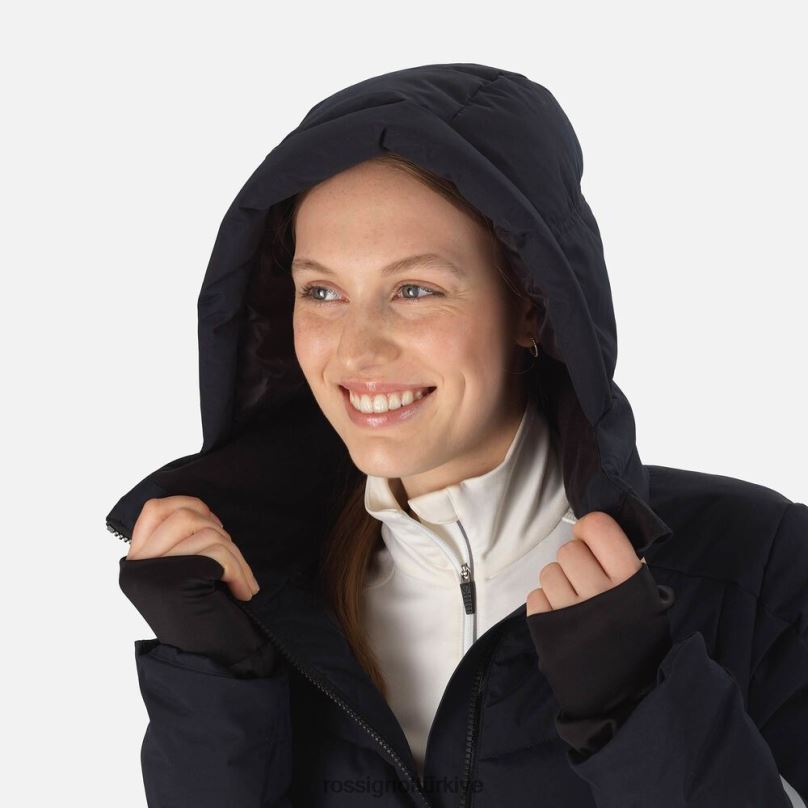 Rossignol Courbe kayak ceketi siyah kadınlar üstler F0TFH1121