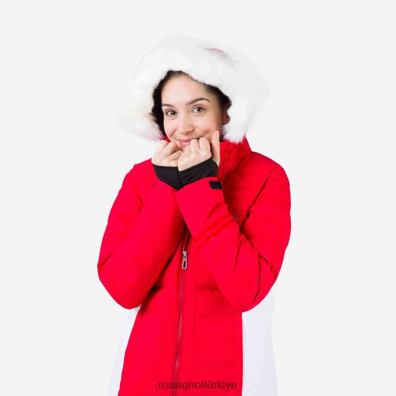 Rossignol Rapide kayak ceketi iki renkli kadınlar üstler F0TFH803