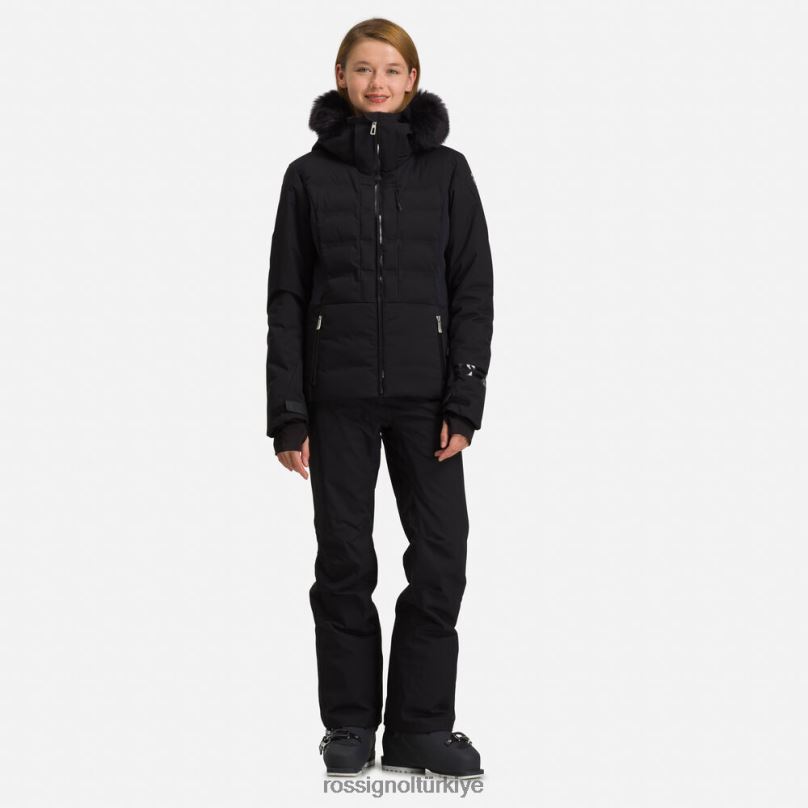 Rossignol kayak ceketi kalkış siyah kadınlar üstler F0TFH772