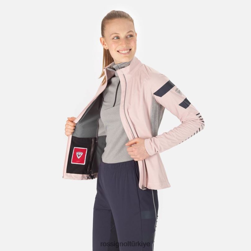 Rossignol poursuite nordic kayak ceketi Kiraz kadınlar üstler F0TFH751