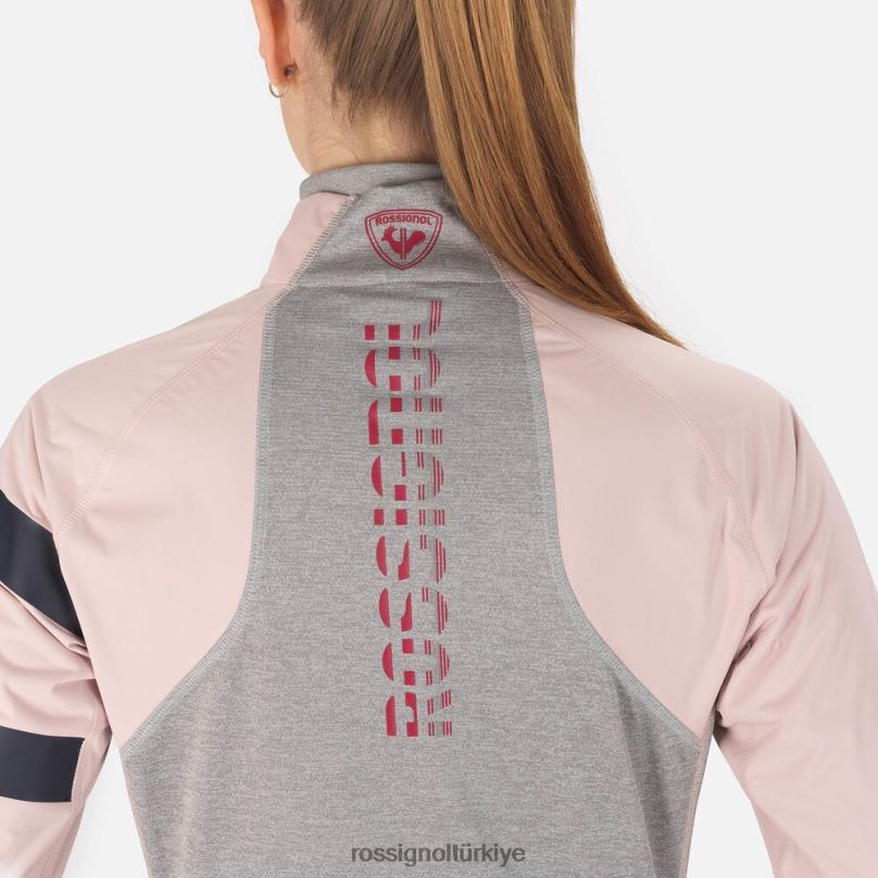 Rossignol poursuite nordic kayak ceketi Kiraz kadınlar üstler F0TFH751