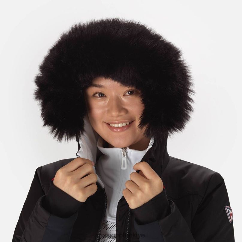 Rossignol roc kayak ceketi siyah kadınlar üstler F0TFH1033