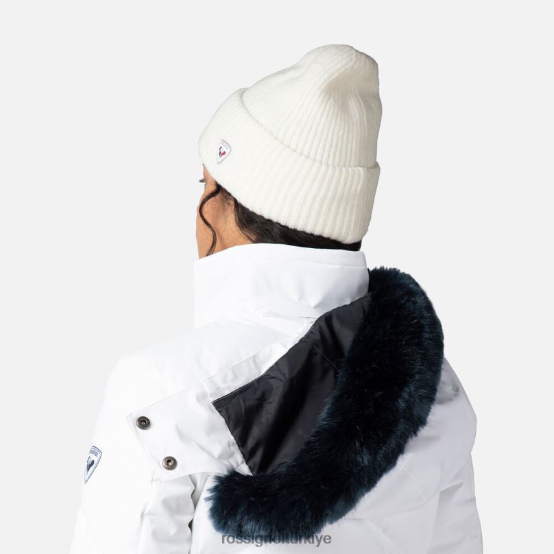 Rossignol staci kayak ceketi beyaz kadınlar üstler F0TFH1030