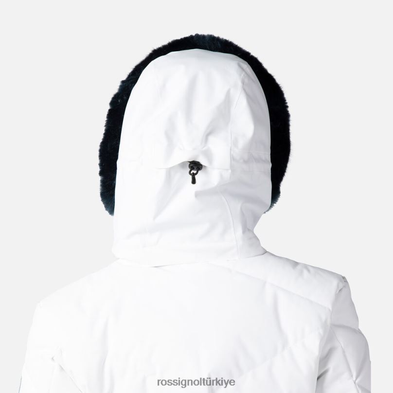 Rossignol staci kayak ceketi beyaz kadınlar üstler F0TFH1030