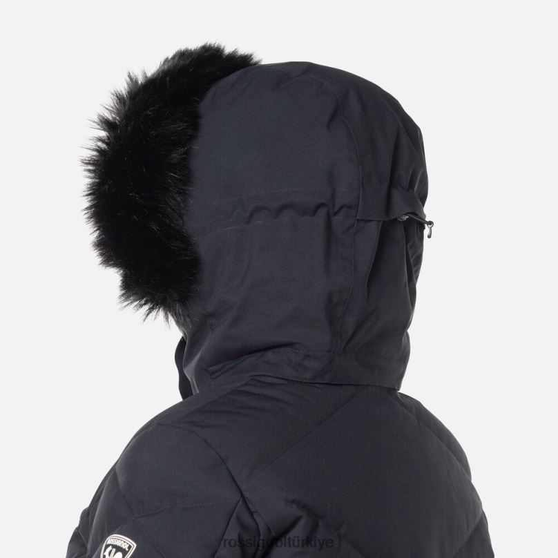 Rossignol staci kayak ceketi siyah kadınlar üstler F0TFH759