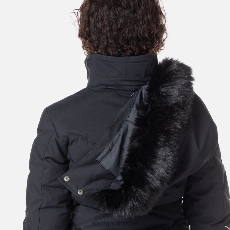 Rossignol staci kayak ceketi siyah kadınlar üstler F0TFH759