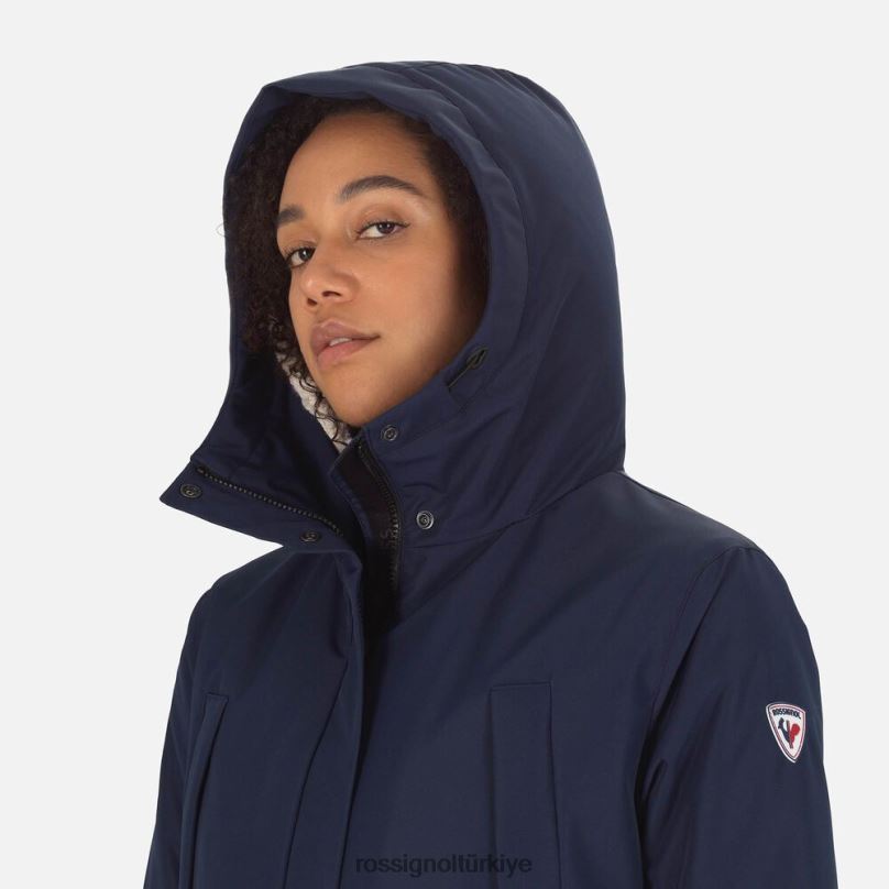 Rossignol parka koyu lacivert kadınlar üstler F0TFH854