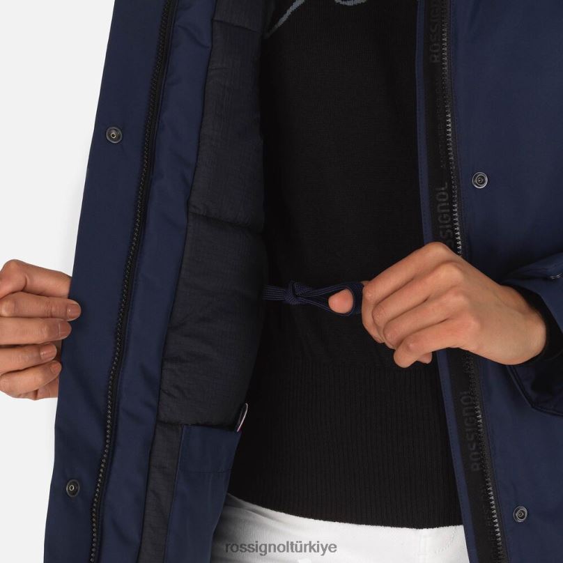 Rossignol parka koyu lacivert kadınlar üstler F0TFH854
