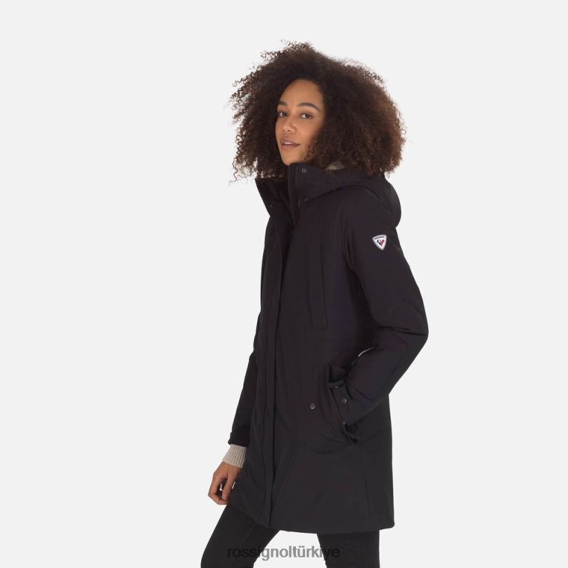 Rossignol parka siyah kadınlar üstler F0TFH855