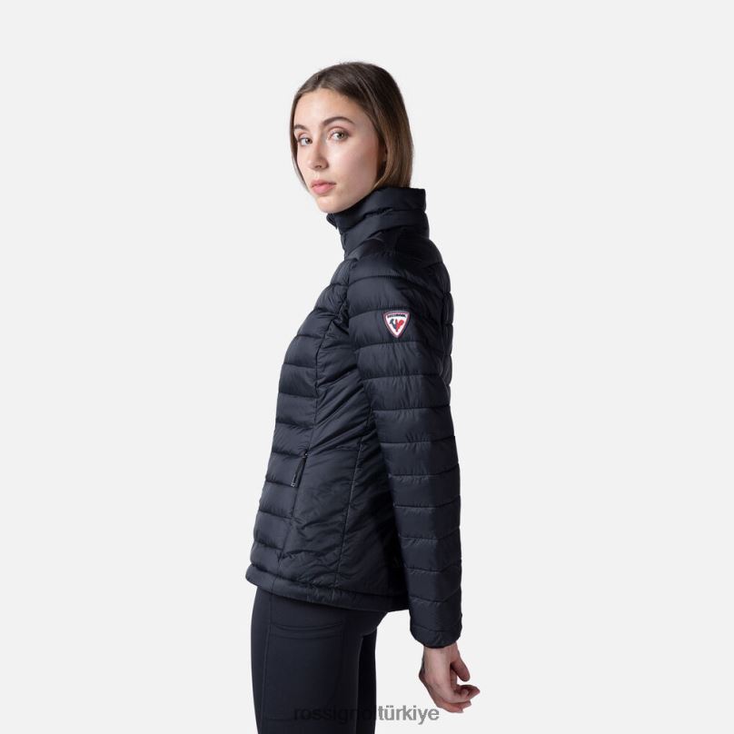Rossignol yalıtımlı ceket 180gr siyah kadınlar üstler F0TFH881