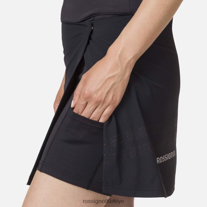Rossignol hafif nefes alabilen etek siyah kadınlar dipler F0TFH882