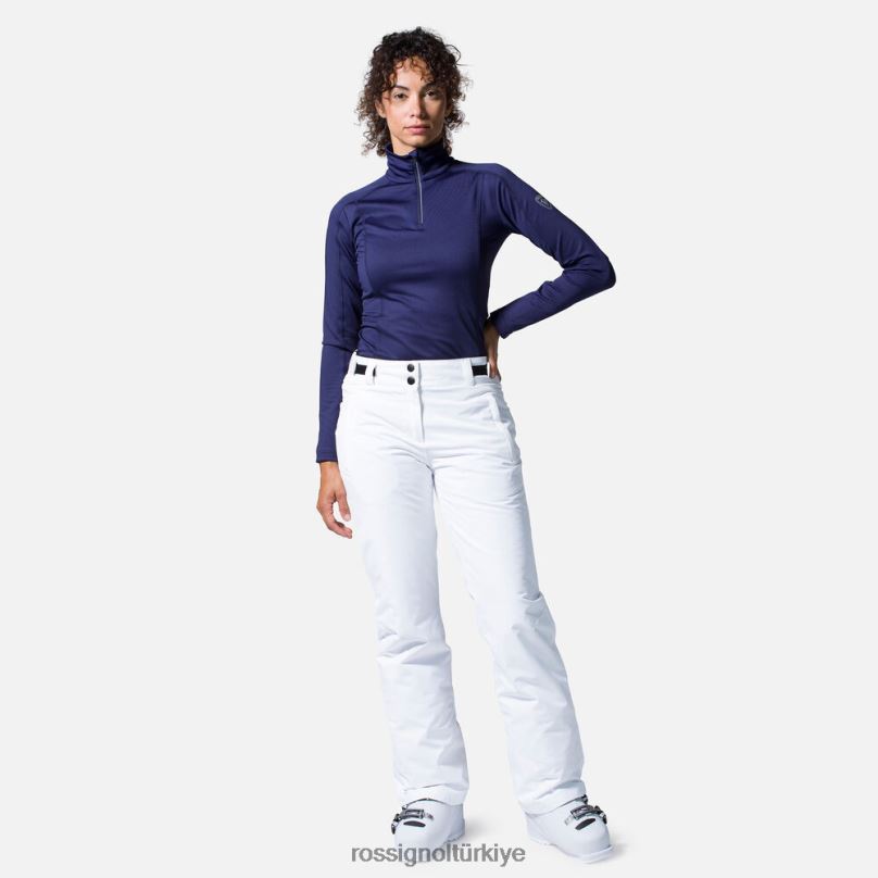 Rossignol Rapide kayak pantolonu beyaz kadınlar dipler F0TFH797