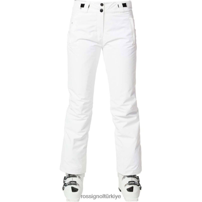 Rossignol Rapide kayak pantolonu beyaz kadınlar dipler F0TFH797