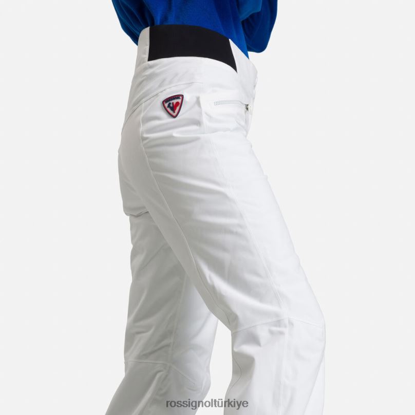 Rossignol klasik kayak pantolonu beyaz kadınlar dipler F0TFH1010