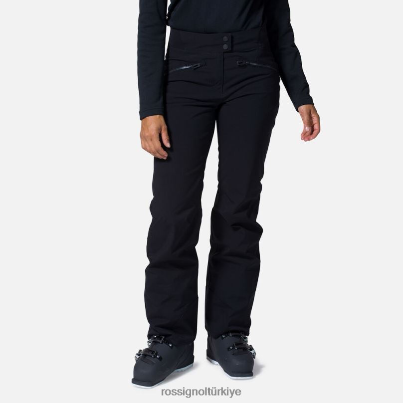 Rossignol klasik kayak pantolonu siyah kadınlar dipler F0TFH768