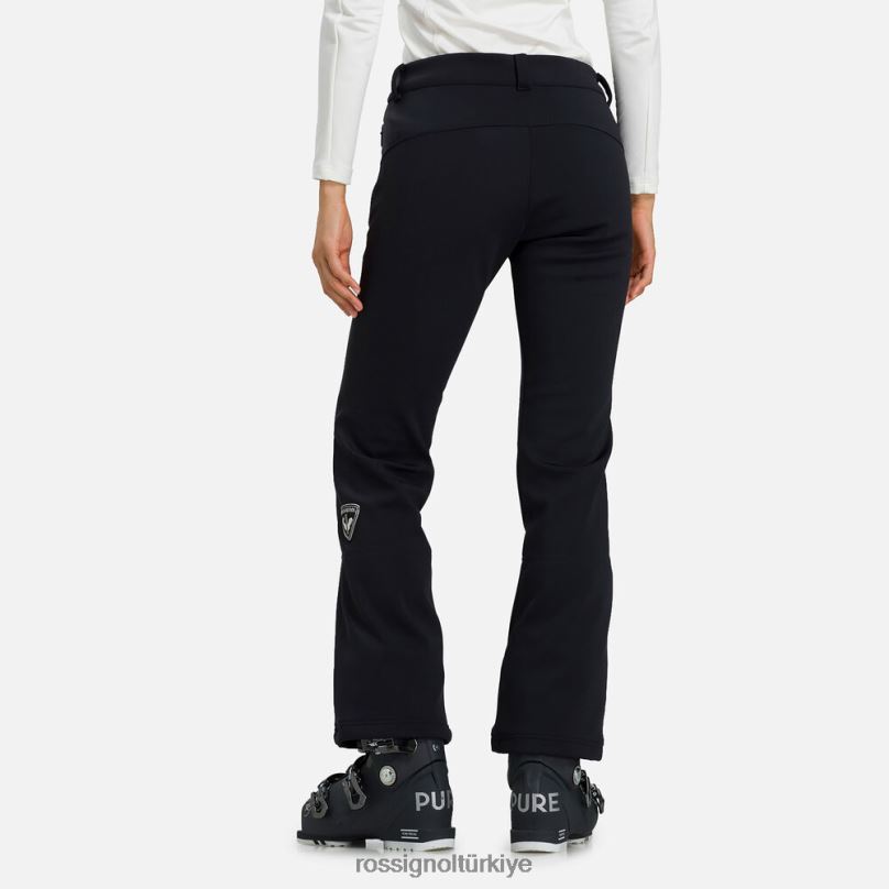 Rossignol softshell kayak pantolonu siyah kadınlar dipler F0TFH1116