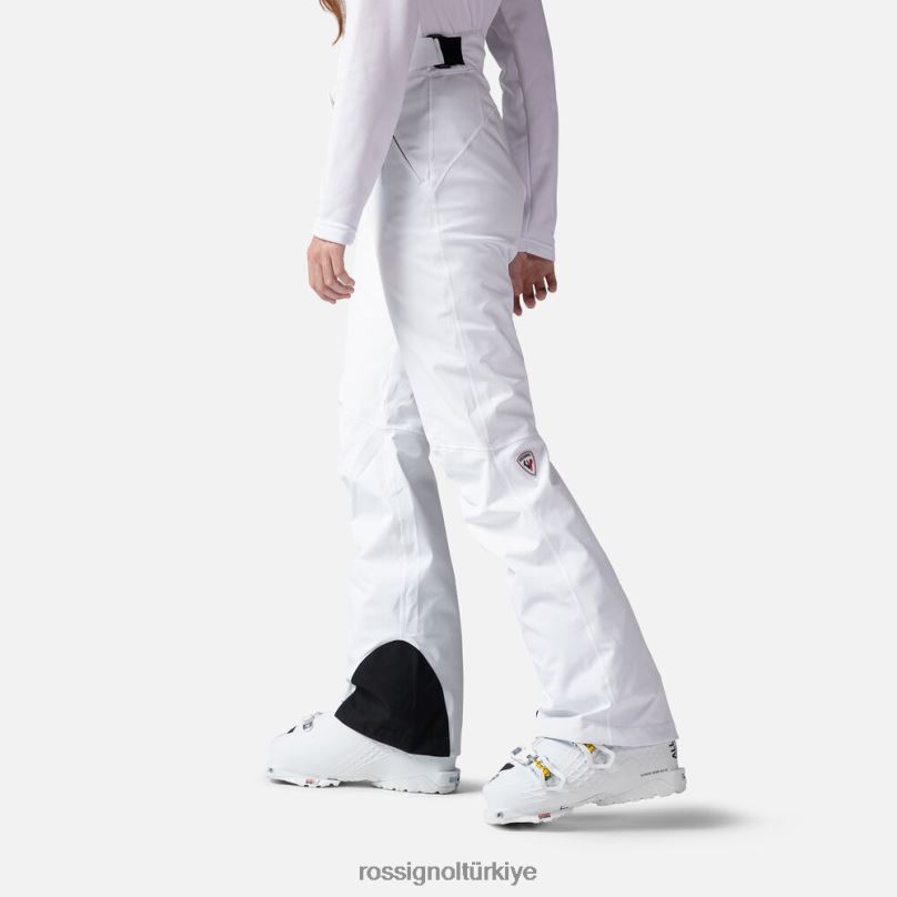 Rossignol tepki kayak pantolonu beyaz kadınlar dipler F0TFH1127