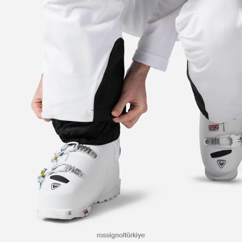 Rossignol tepki kayak pantolonu beyaz kadınlar dipler F0TFH1127