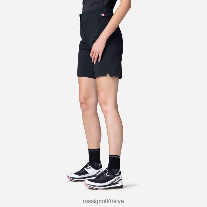 Rossignol hafif nefes alabilen şort siyah kadınlar dipler F0TFH762