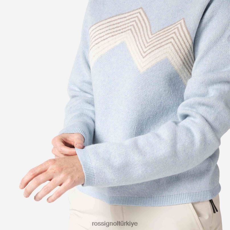 Rossignol dağ yuvarlak yakalı üst buzul kadınlar üstler F0TFH868